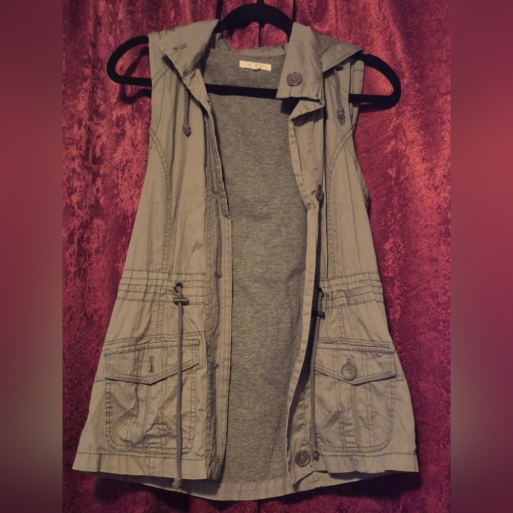 Maurices Gray Utility Jacket